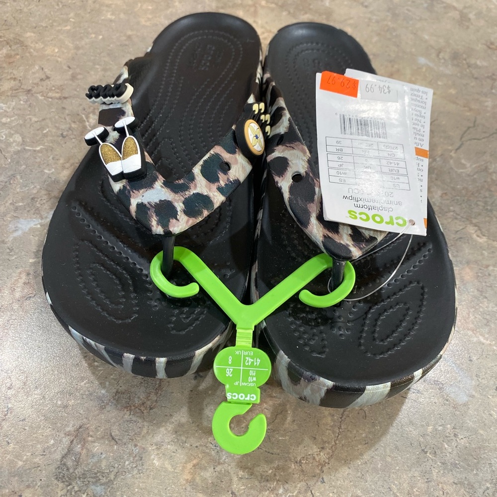 Crocs Platform Animal Remix Flip-flop